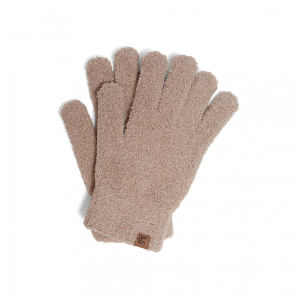 Stone Fuzzy Gloves